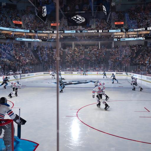 Delta Center - Section 1 Seat View