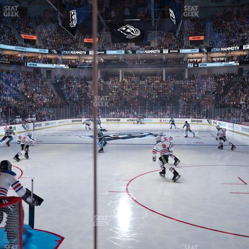 Delta Center - Section 1 Seat View