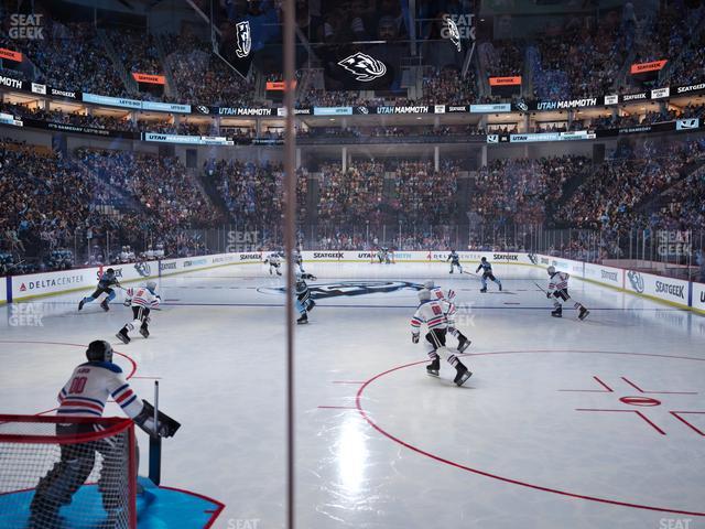 Delta Center - Section 1 Seat View