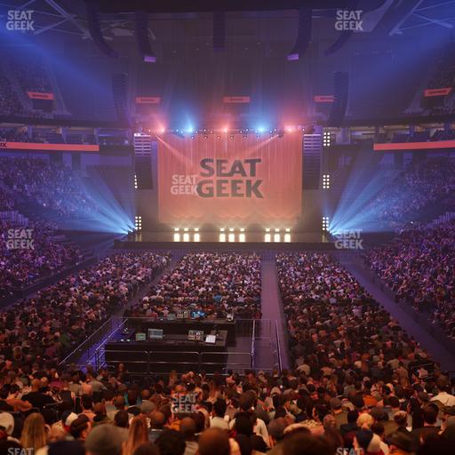 Delta Center - Section 1 Seat View