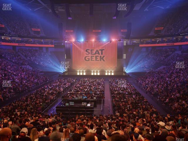 Delta Center - Section 1 Seat View