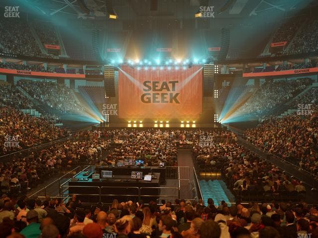 Delta Center - Section 1 Seat View