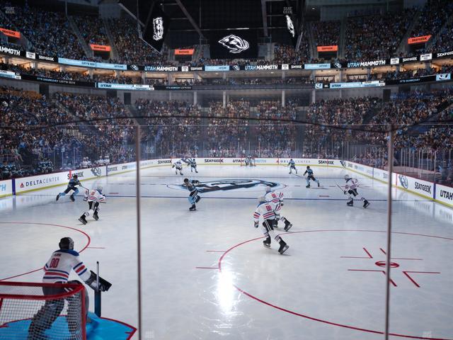 Delta Center - Section 1 Seat View