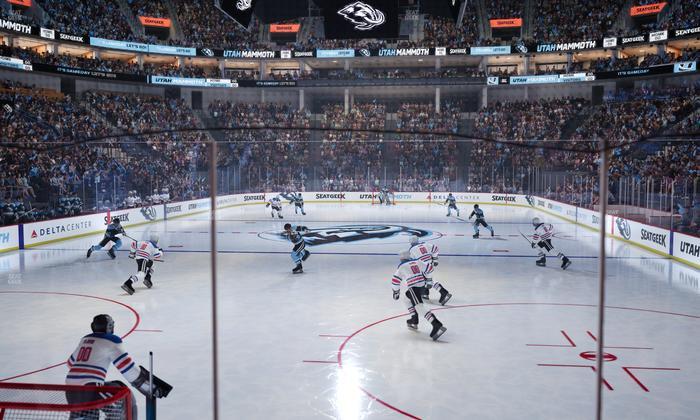 Delta Center - Section 1 Seat View