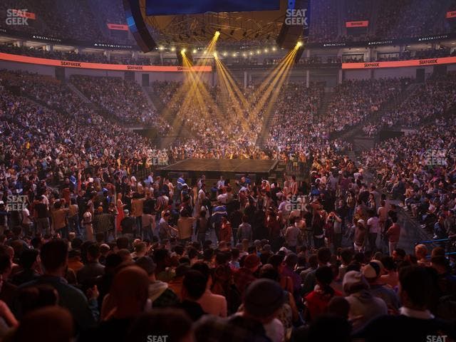 Delta Center - Section 1 Seat View