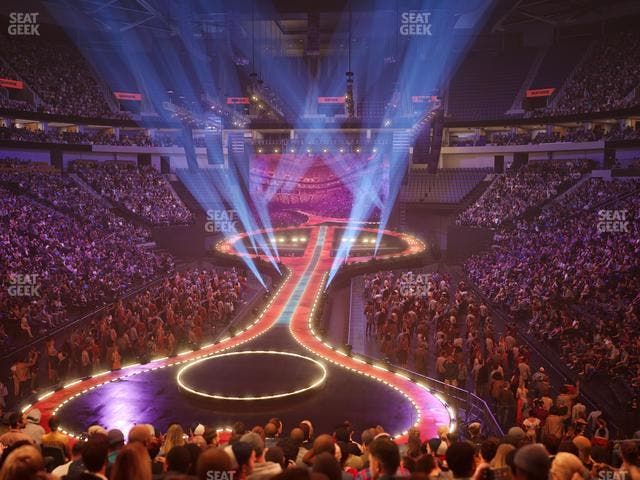Delta Center - Section 1 Seat View