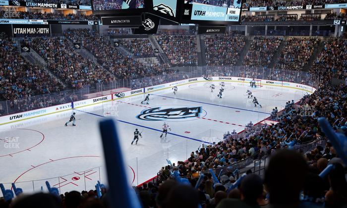 Delta Center - Section 10 Seat View