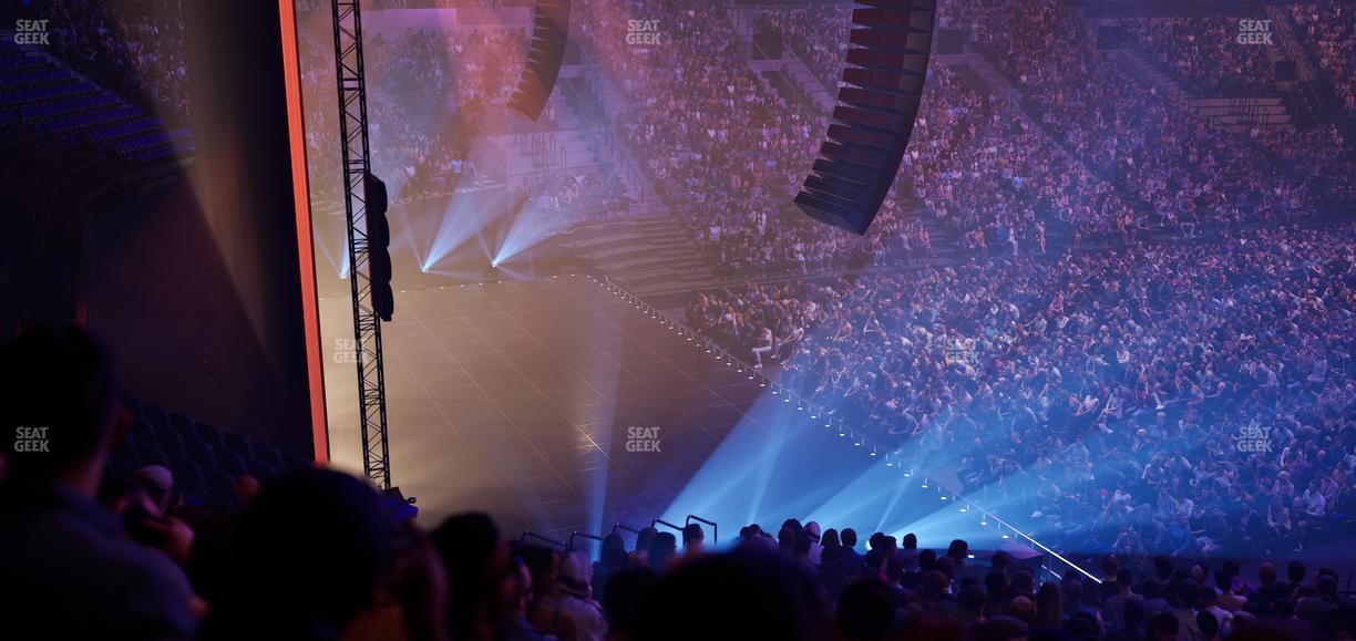 Delta Center - Section 10 Seat View