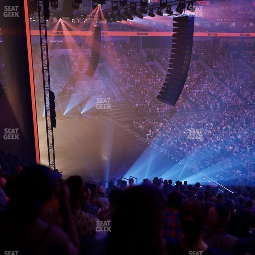 Delta Center - Section 10 Seat View