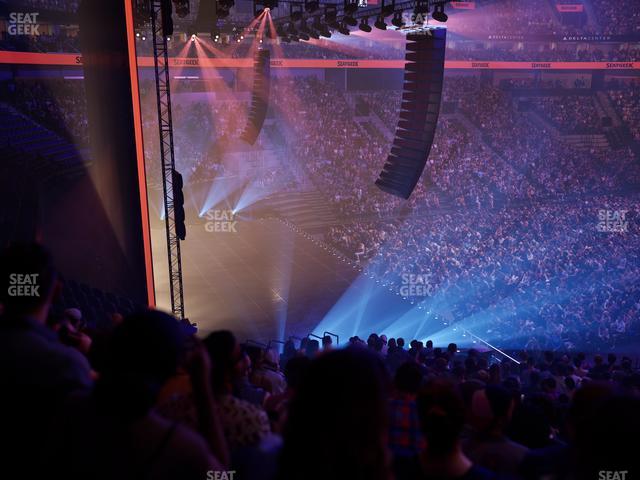 Delta Center - Section 10 Seat View