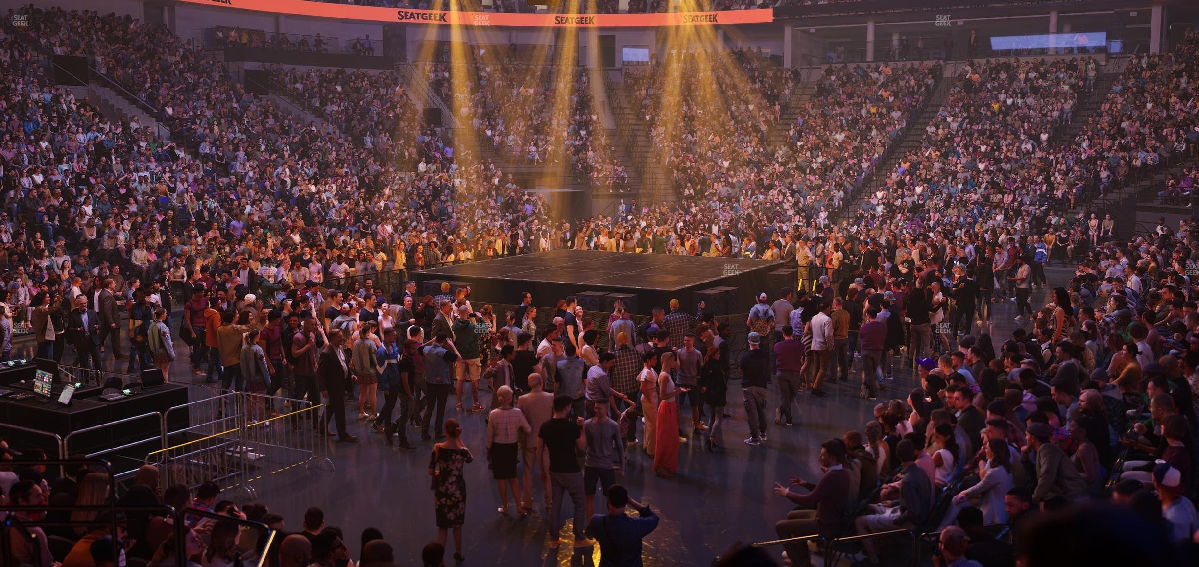 Delta Center - Section 10 Seat View