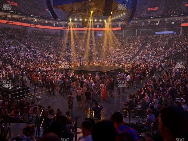 Delta Center - Section 10 Seat View