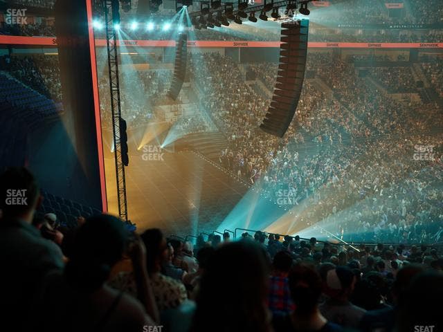 Delta Center - Section 10 Seat View