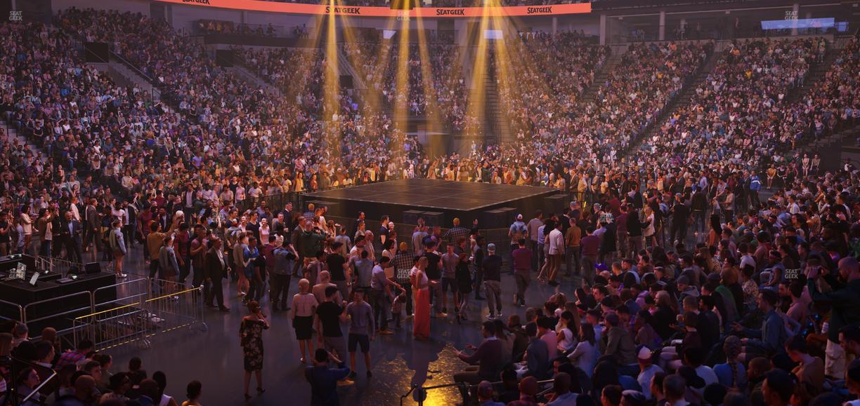 Delta Center - Section 10 Seat View