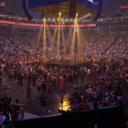 Delta Center - Section 10 Seat View