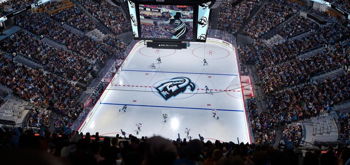 Delta Center - Section 101 Seat View