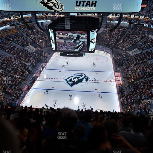 Delta Center - Section 101 Seat View