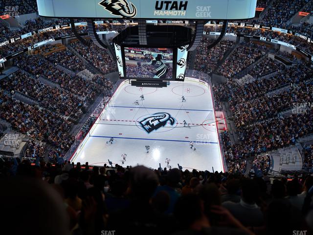 Delta Center - Section 101 Seat View