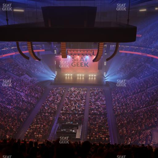 Delta Center - Section 101 Seat View