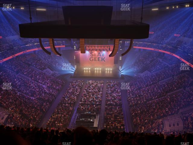 Delta Center - Section 101 Seat View