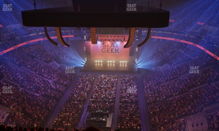 Delta Center - Section 101 Seat View