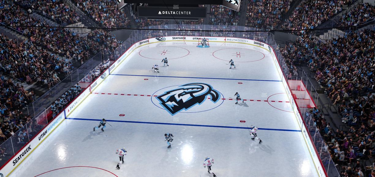 Delta Center - Section 101 Seat View