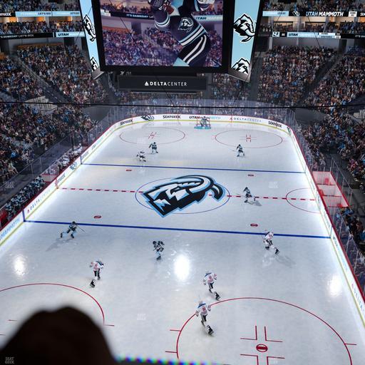 Delta Center - Section 101 Seat View