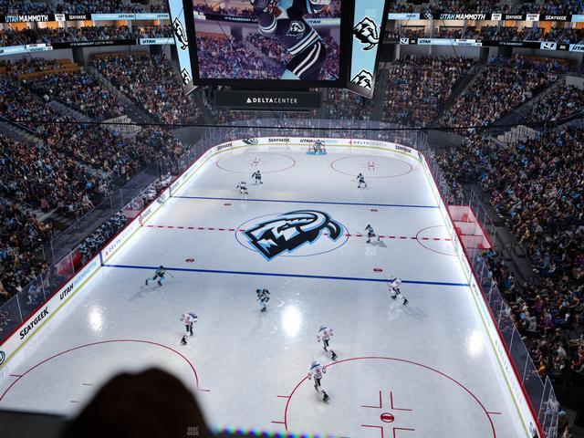 Delta Center - Section 101 Seat View