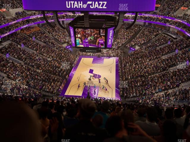 Delta Center - Section 101 Seat View