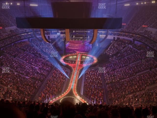 Delta Center - Section 101 Seat View
