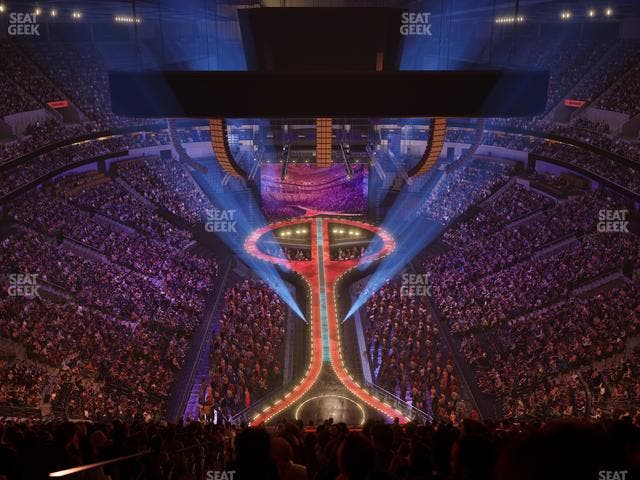 Delta Center - Section 102 Seat View