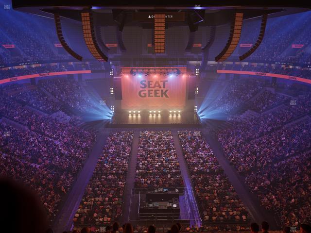 Delta Center - Section 102 Seat View