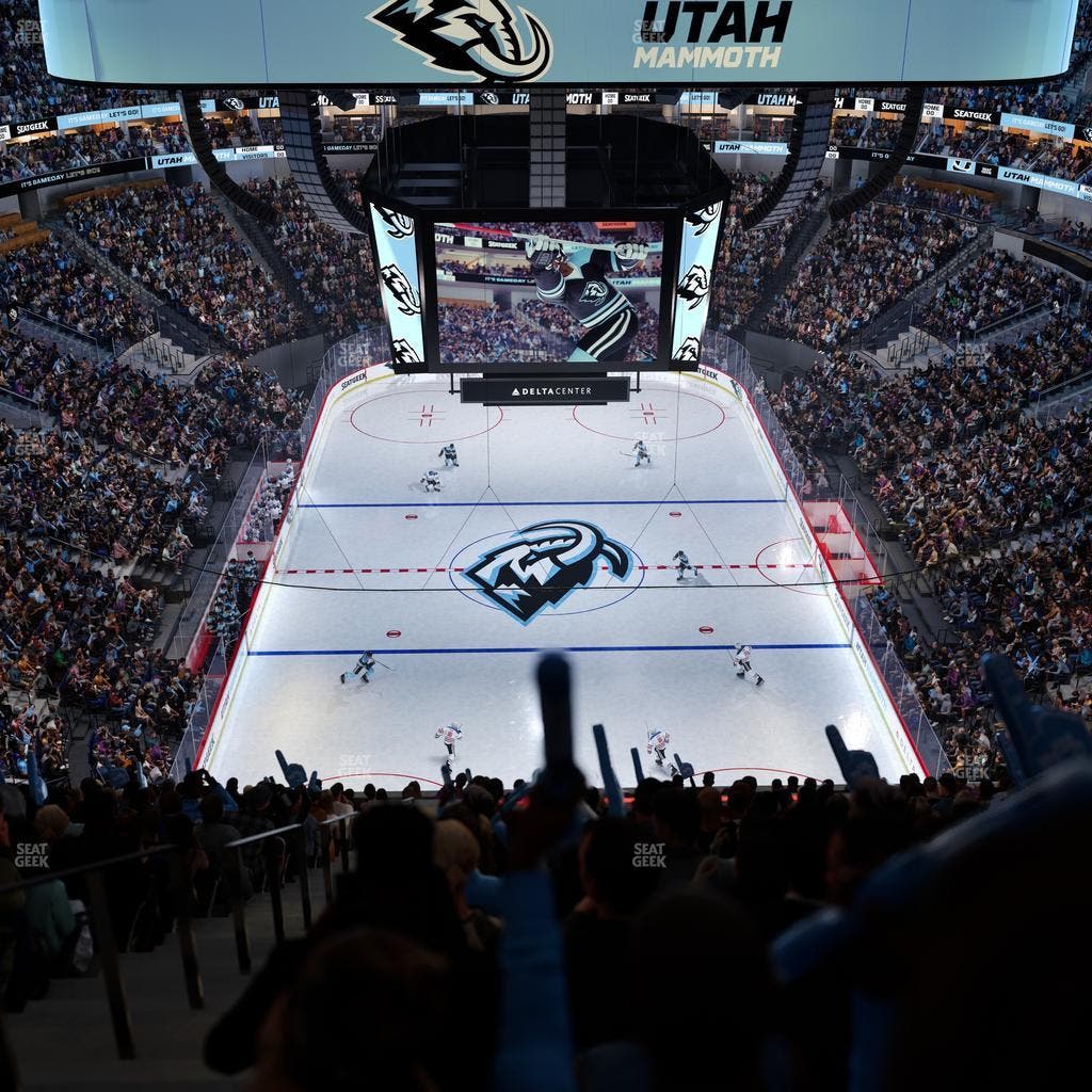 Delta Center - Section 102 Seat View