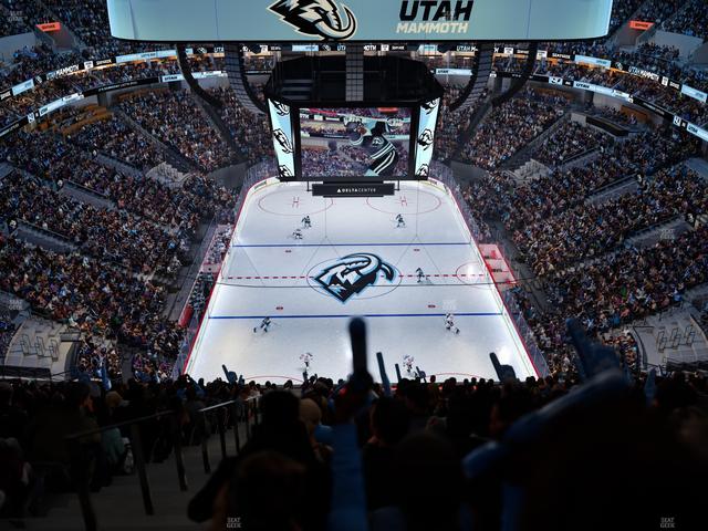 Delta Center - Section 102 Seat View