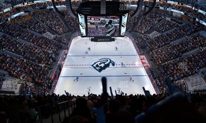 Delta Center - Section 102 Seat View