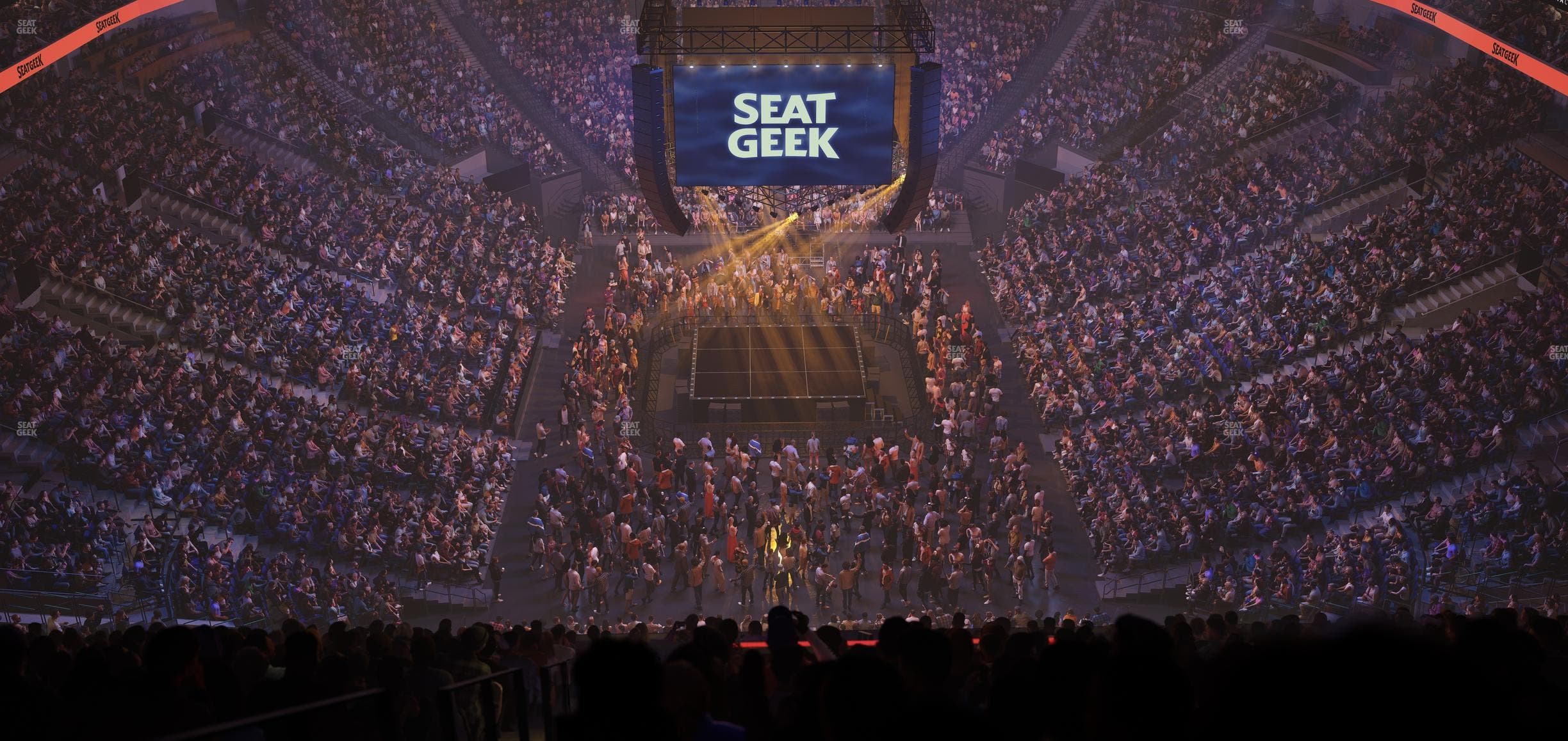 Delta Center - Section 102 Seat View