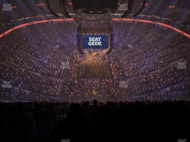 Delta Center - Section 102 Seat View