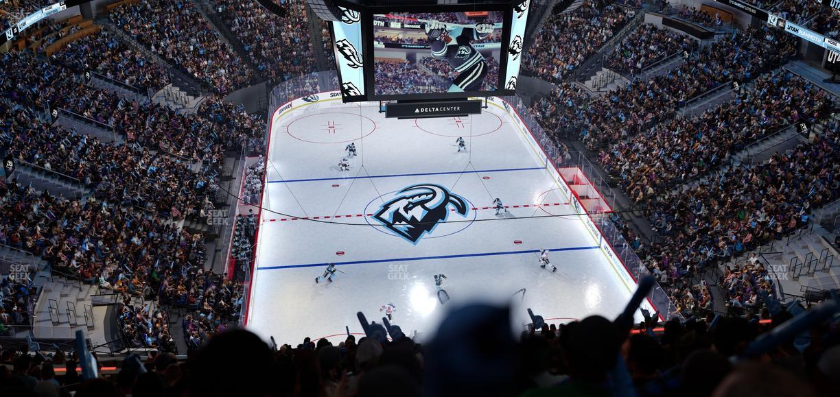 Delta Center - Section 103 Seat View