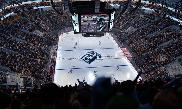 Delta Center - Section 103 Seat View