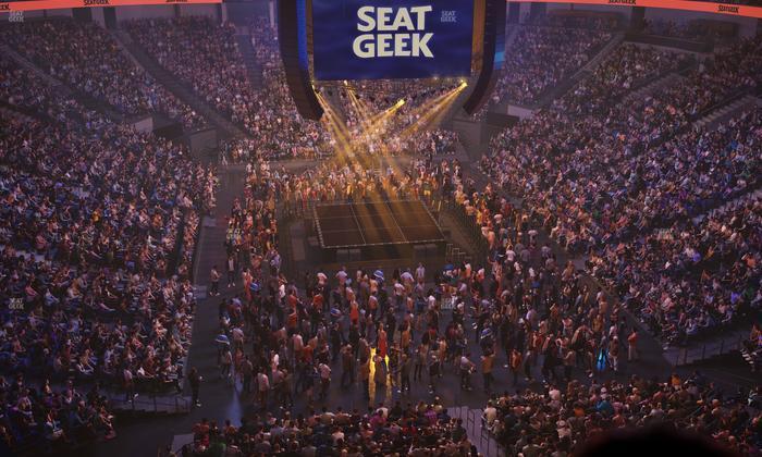 Delta Center - Section 103 Seat View