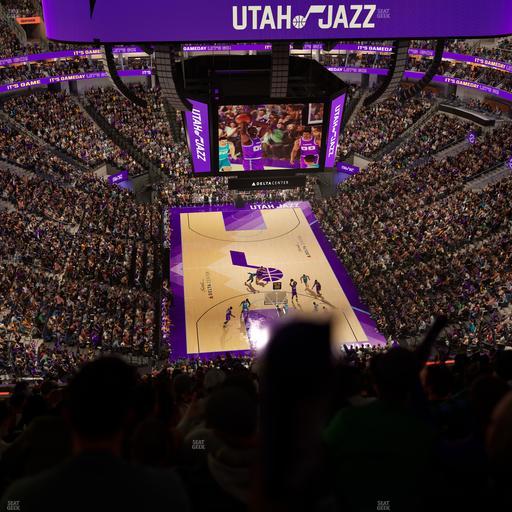 Delta Center - Section 103 Seat View