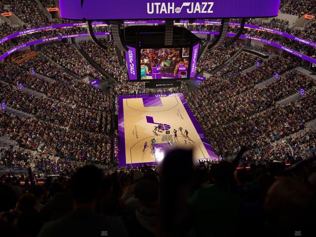 Delta Center - Section 103 Seat View Delta Center - Section 103 Seat View