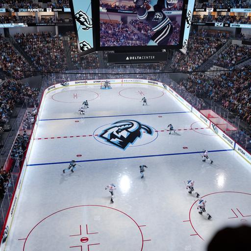 Delta Center - Section 103 Seat View