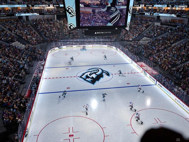 Delta Center - Section 103 Seat View