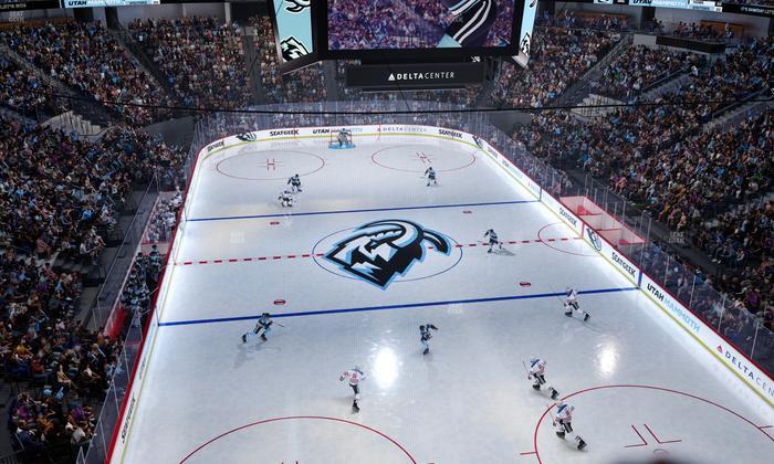 Delta Center - Section 103 Seat View