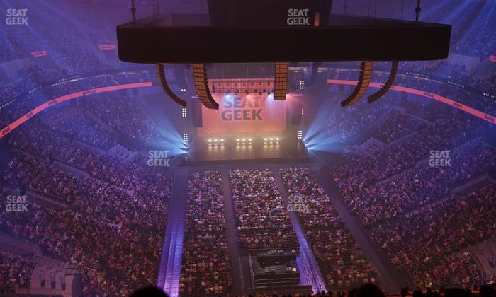 Delta Center - Section 103 Seat View