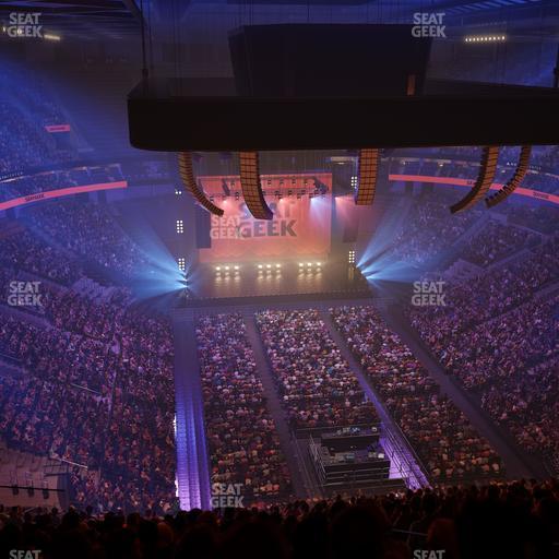 Delta Center - Section 104 Seat View