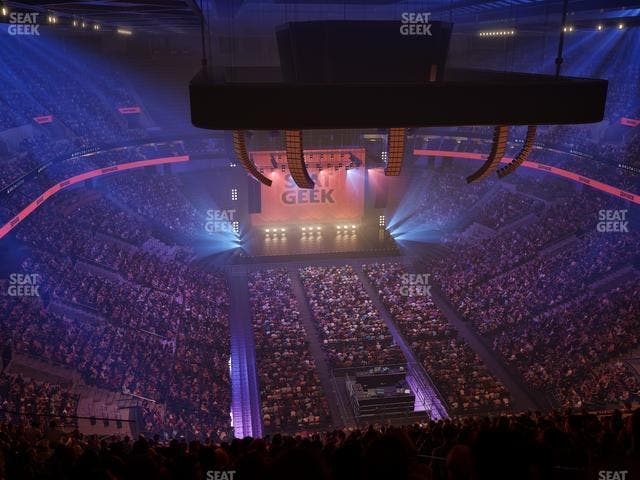 Delta Center - Section 104 Seat View Delta Center - Section 104 Seat View