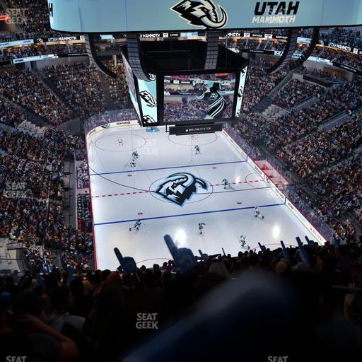 Delta Center - Section 104 Seat View