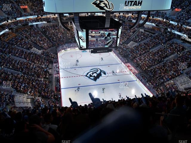 Delta Center - Section 104 Seat View